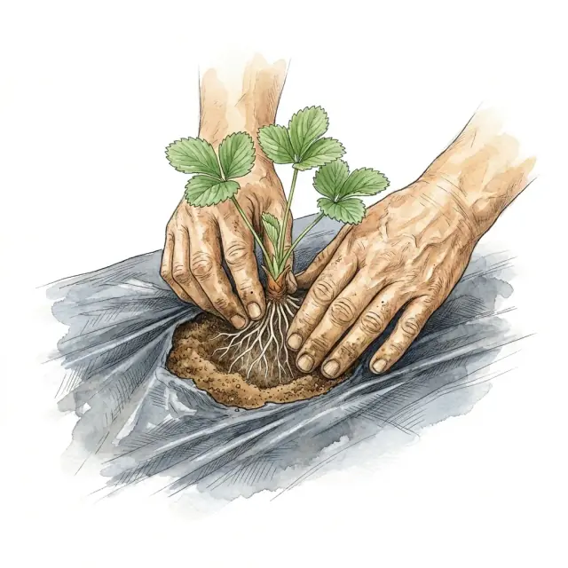 Fresa: plantación