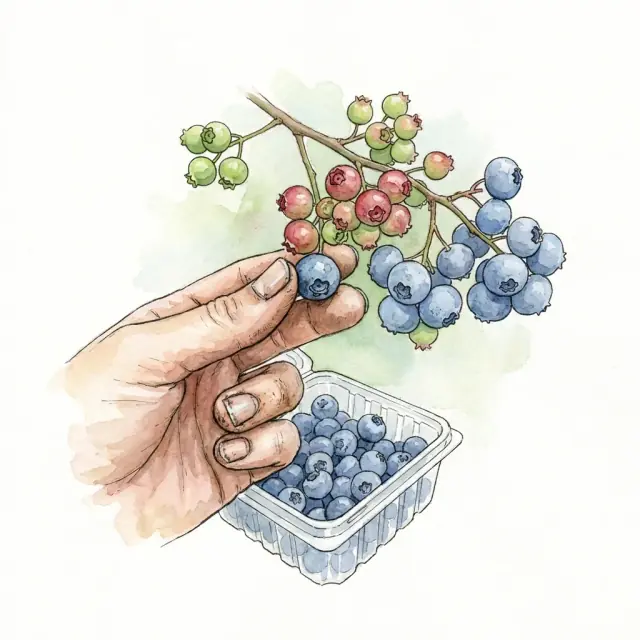 Arándano: producción y recolección