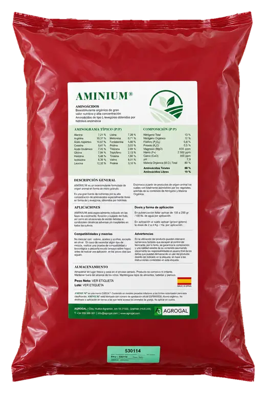 Envase de Aminium