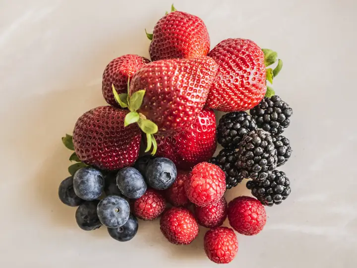 Bodegón de berries