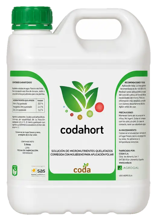 Envase de Codahort