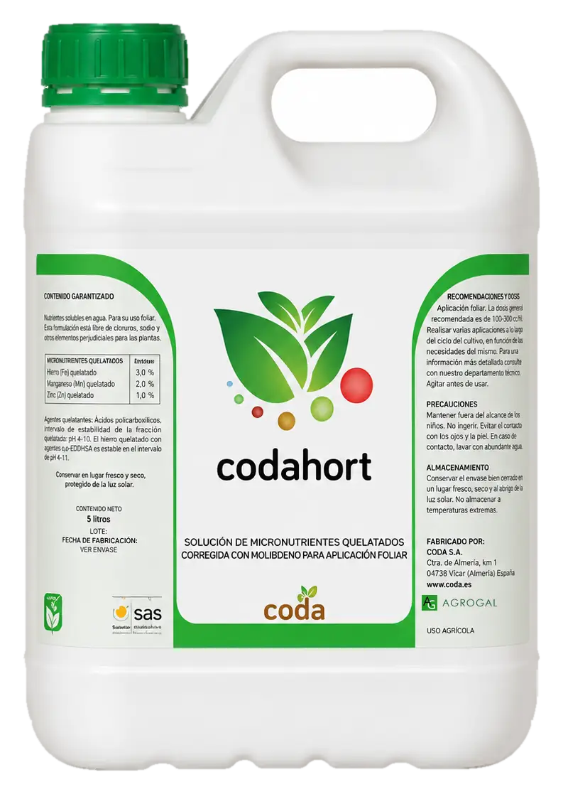 Envase de Codahort