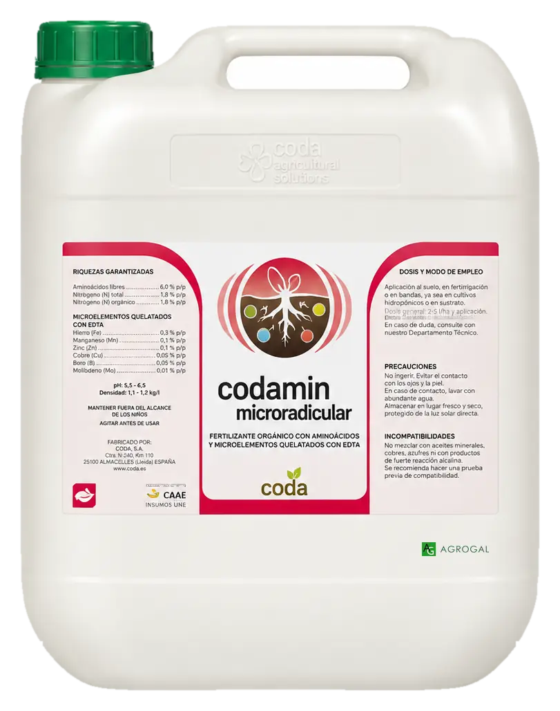 Envase de Codamin Microradicular