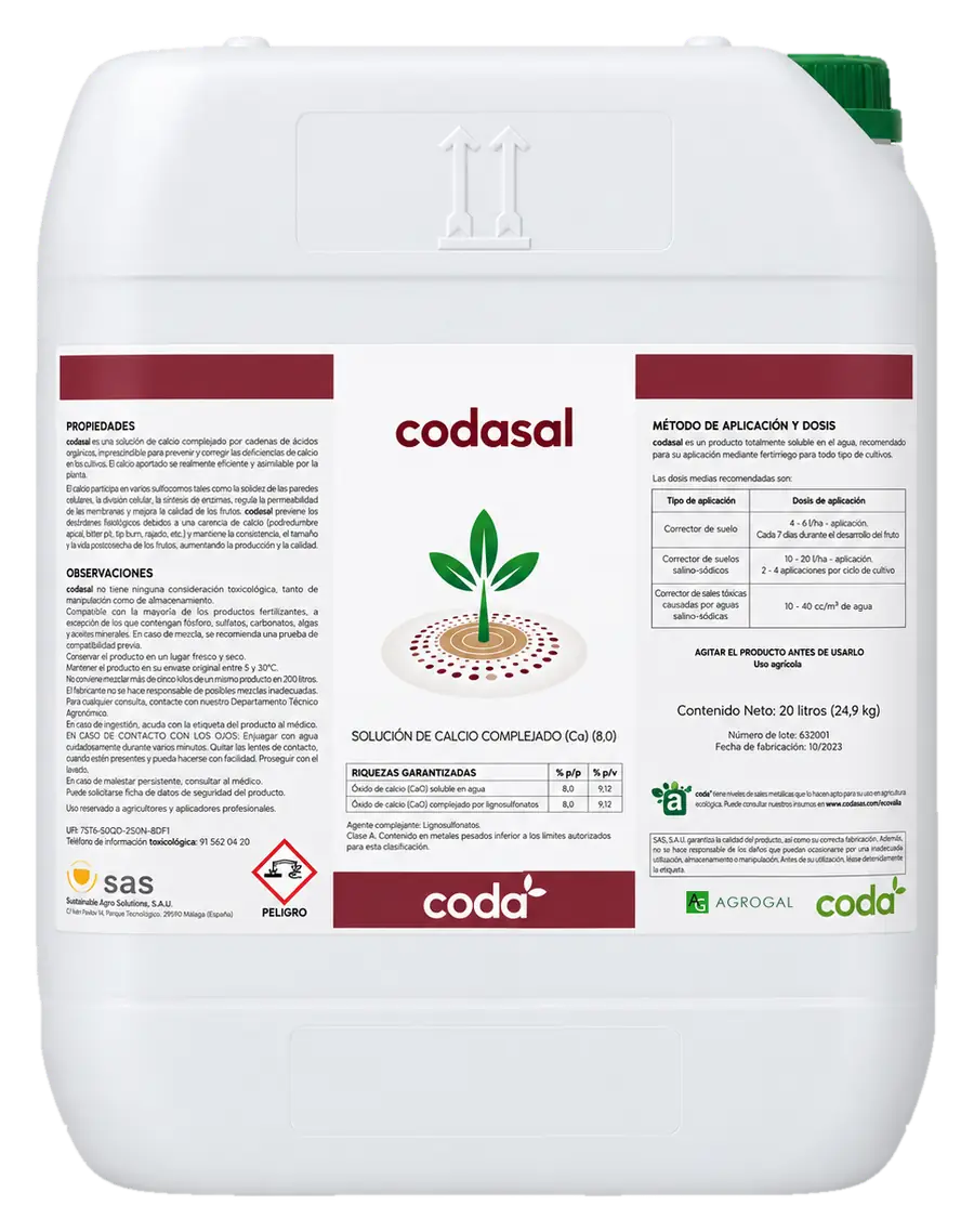 Envase de Codasal