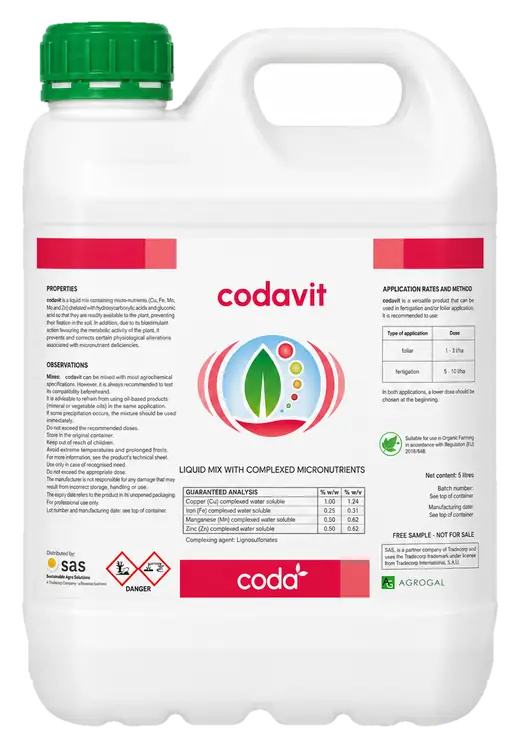 Envase de Codavit
