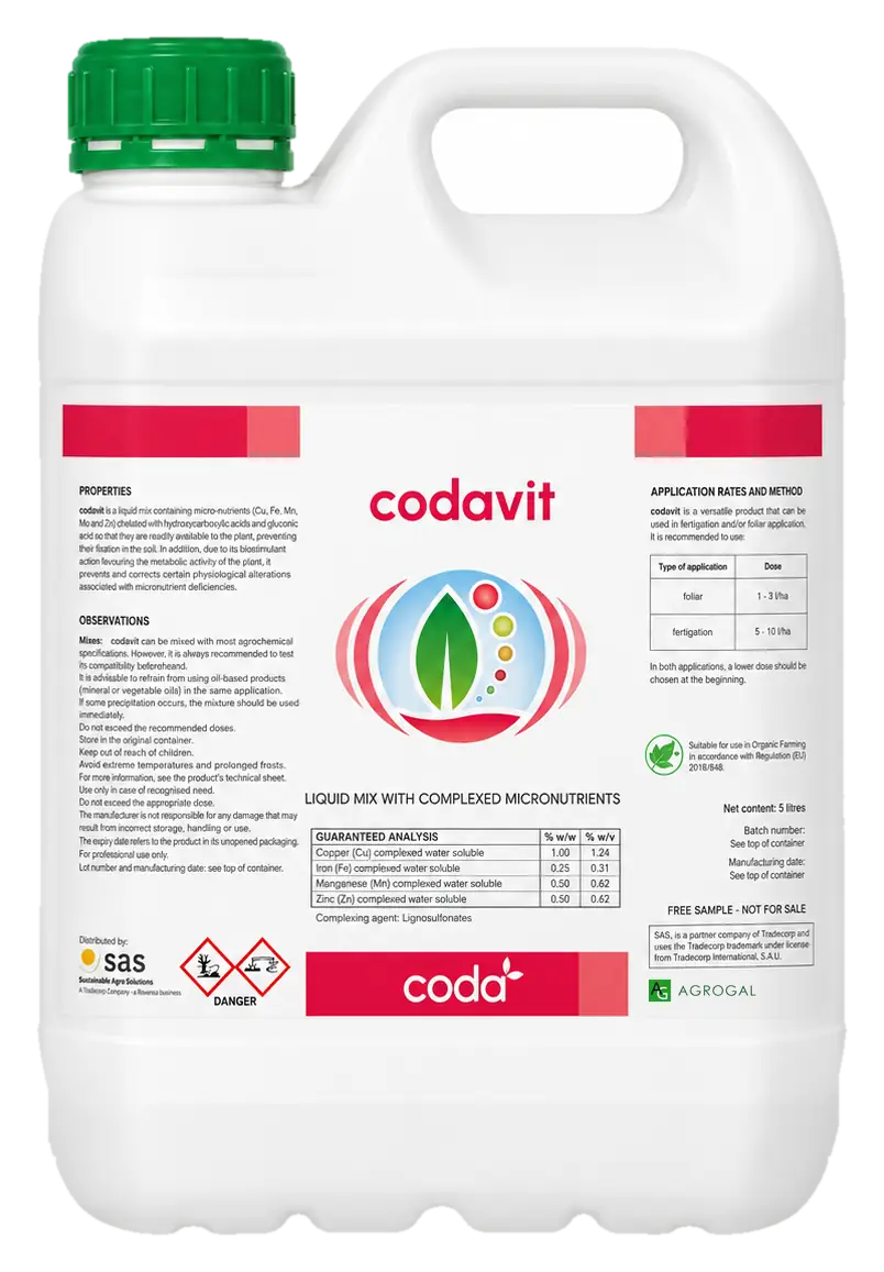 Envase de Codavit