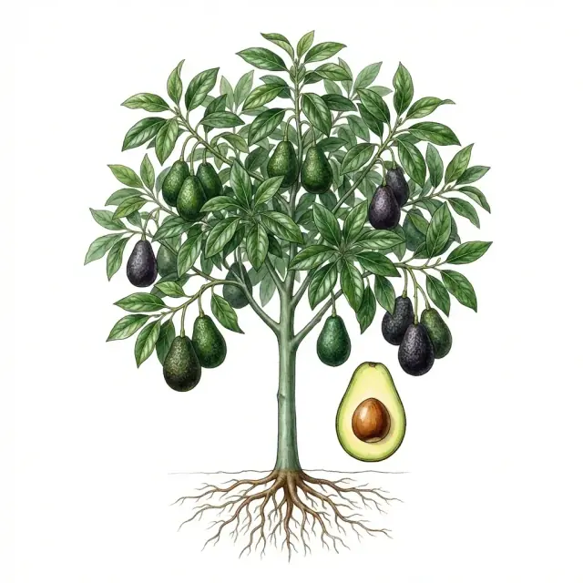 Aguacate: color y grados brix