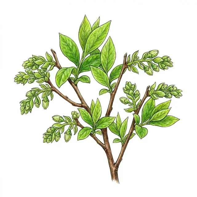 Arándano: desarrollo de la inflorescencia