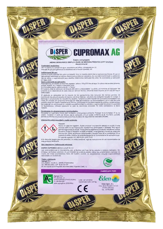 Envase de Disper CuproMax AG