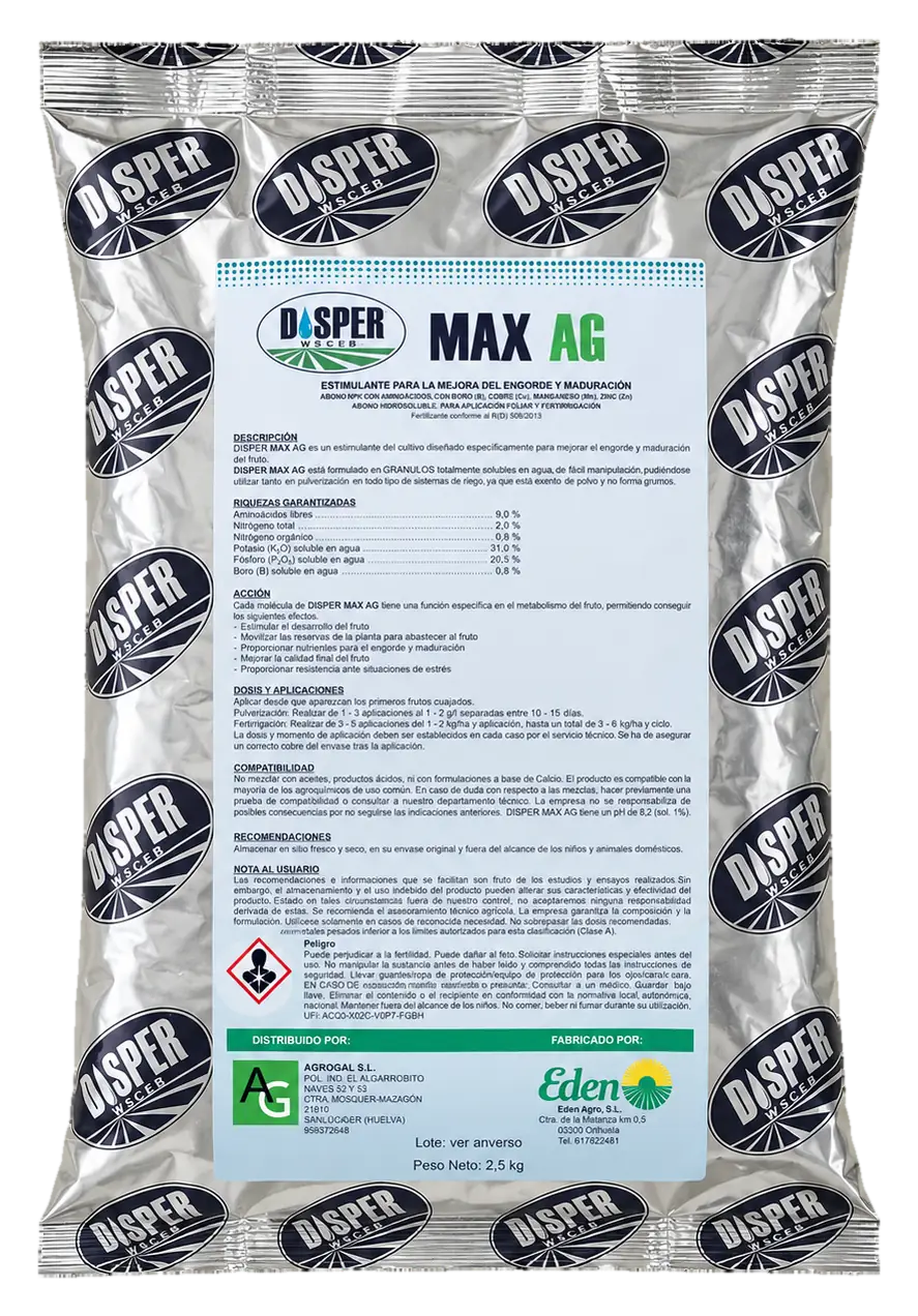 Envase de Disper Max AG