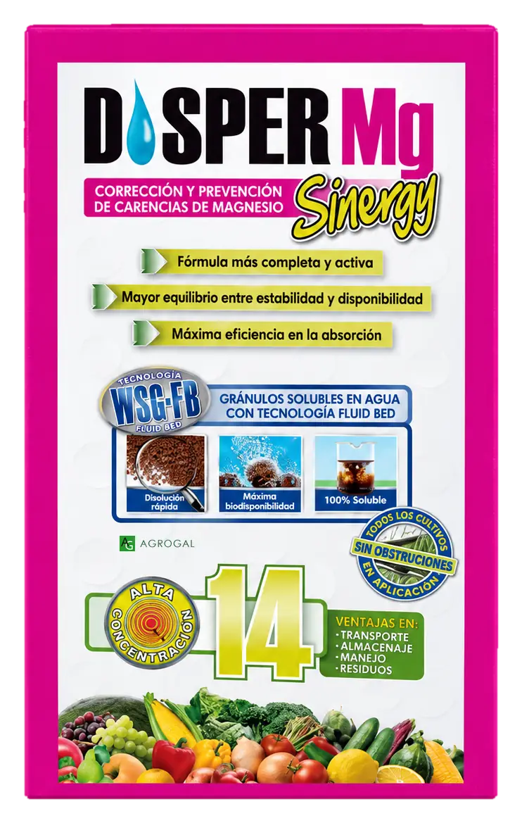 Envase de Disper Mg Sinergy