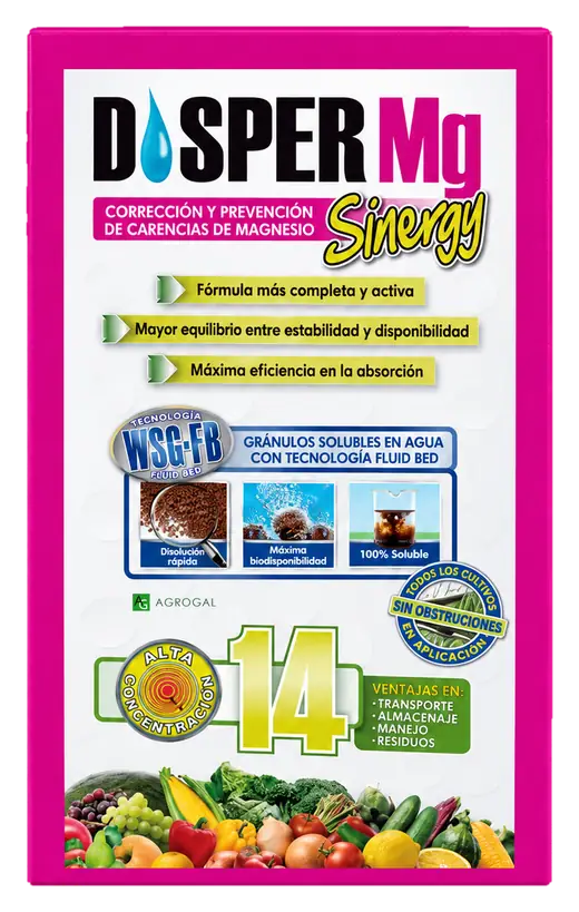 Envase de Disper Mg Sinergy