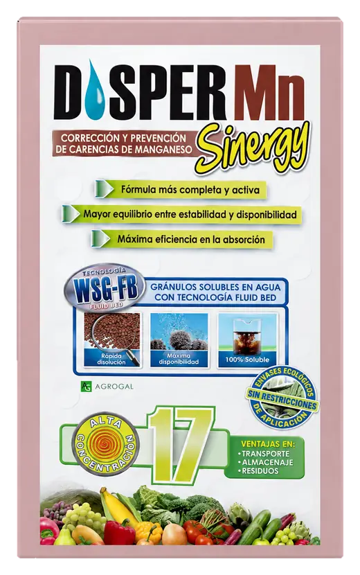 Envase de Disper Mn Sinergy
