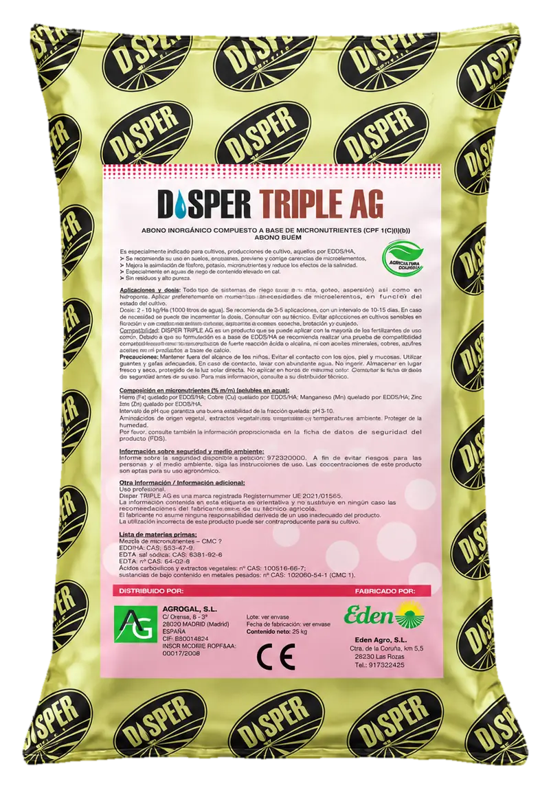 Envase de Disper Triple AG