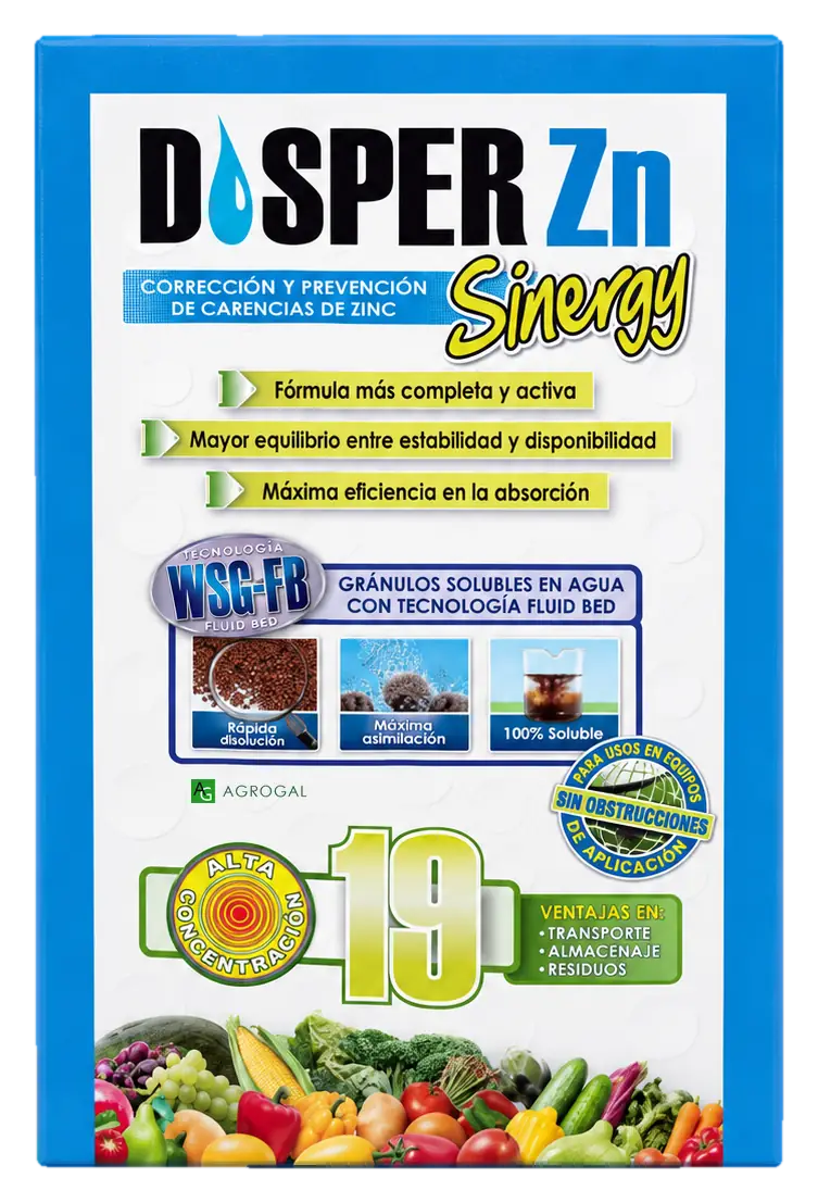 Envase de Disper Zn Sinergy