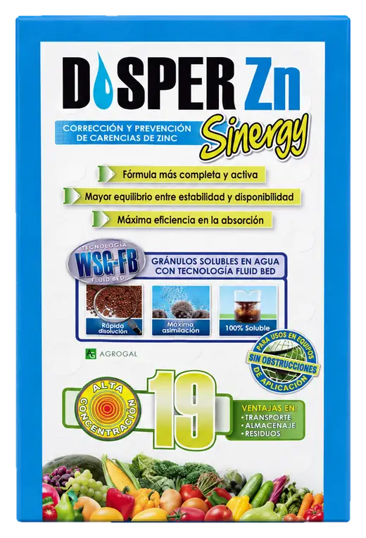 Envase de Disper Zn Sinergy