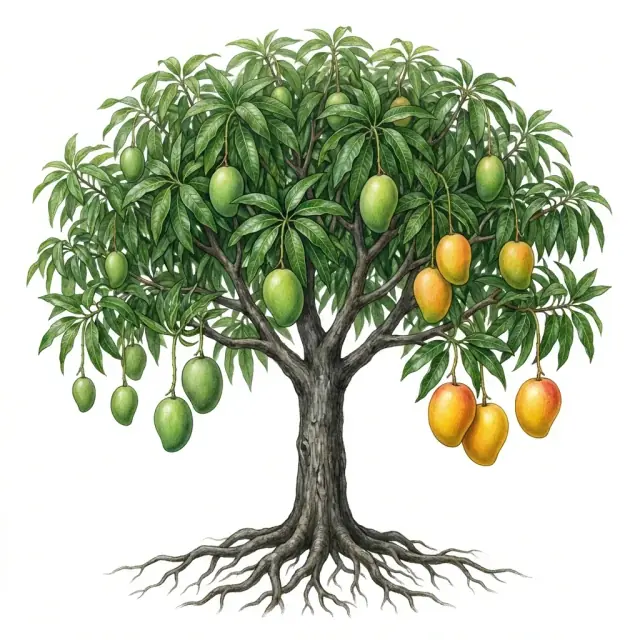 Mango: engorde y maduración