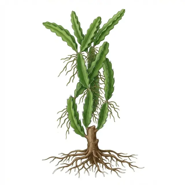 Pitahaya: enraizamiento