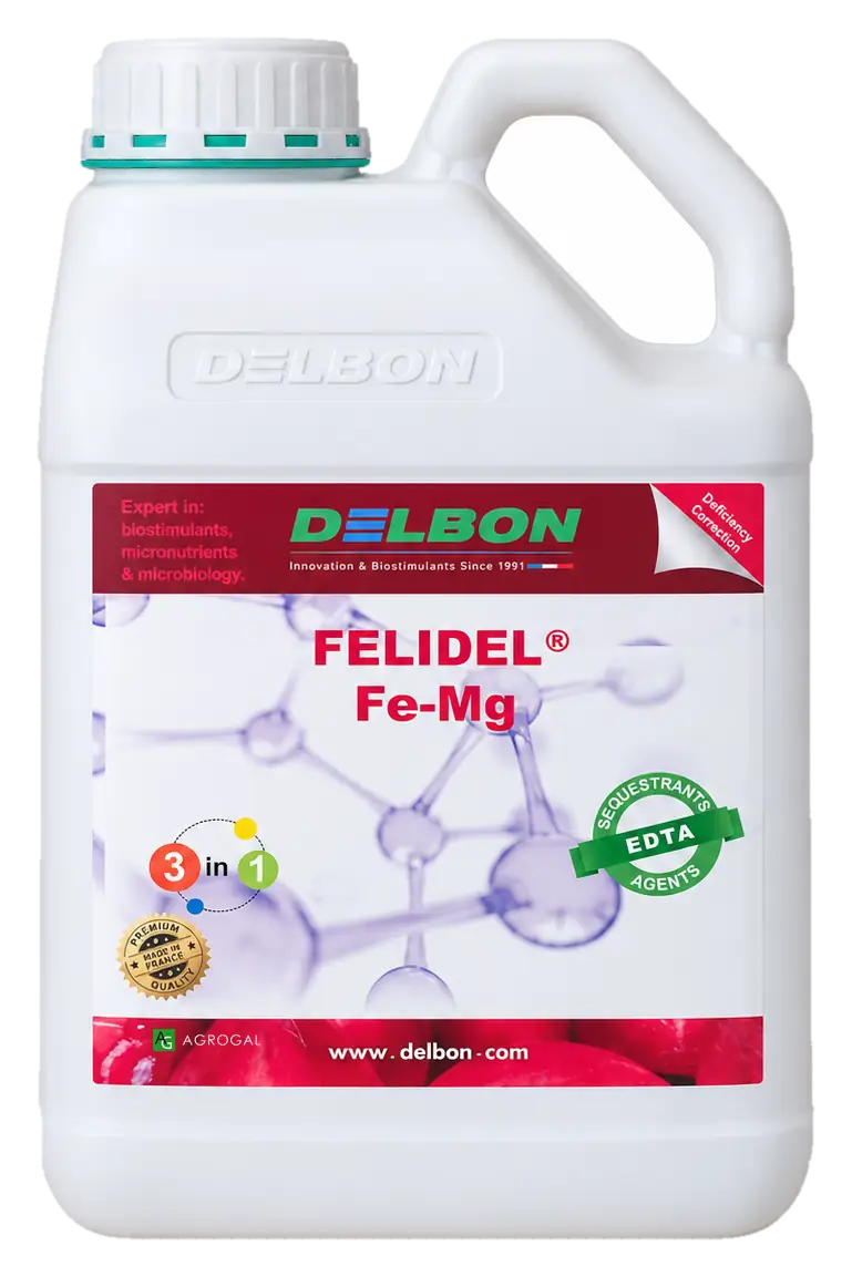 Envase de Felidel Fe-Mg