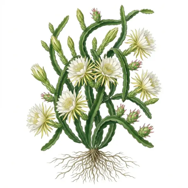 Pitahaya: floración y cuajado