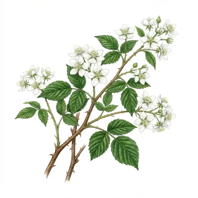 Frambuesa: floración