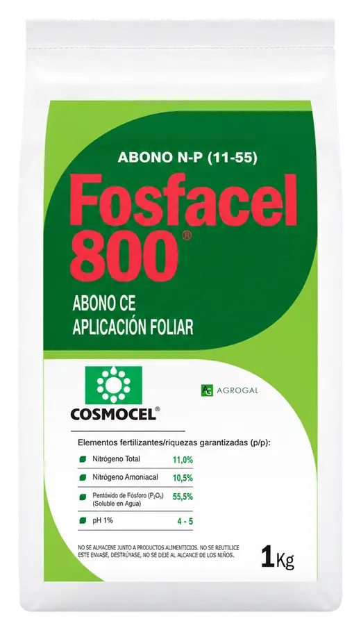 Envase de Fosfacel-800
