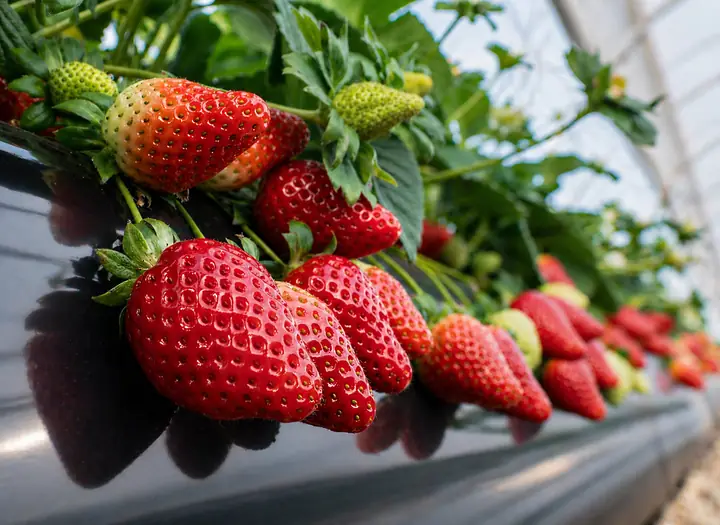 Fresas en Doñana