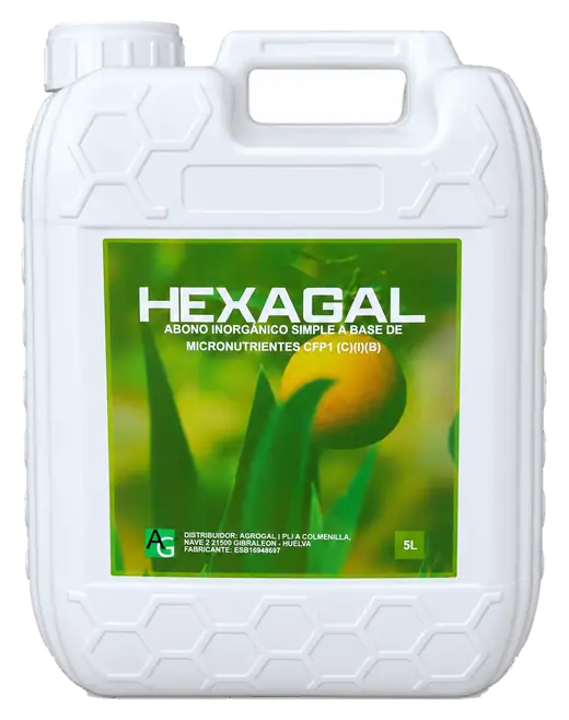 Envase de Hexagal