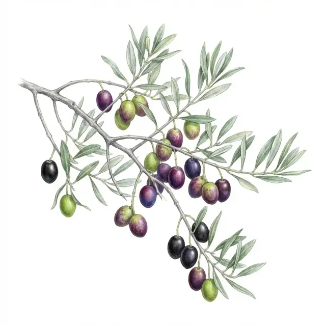 Olivo: maduración