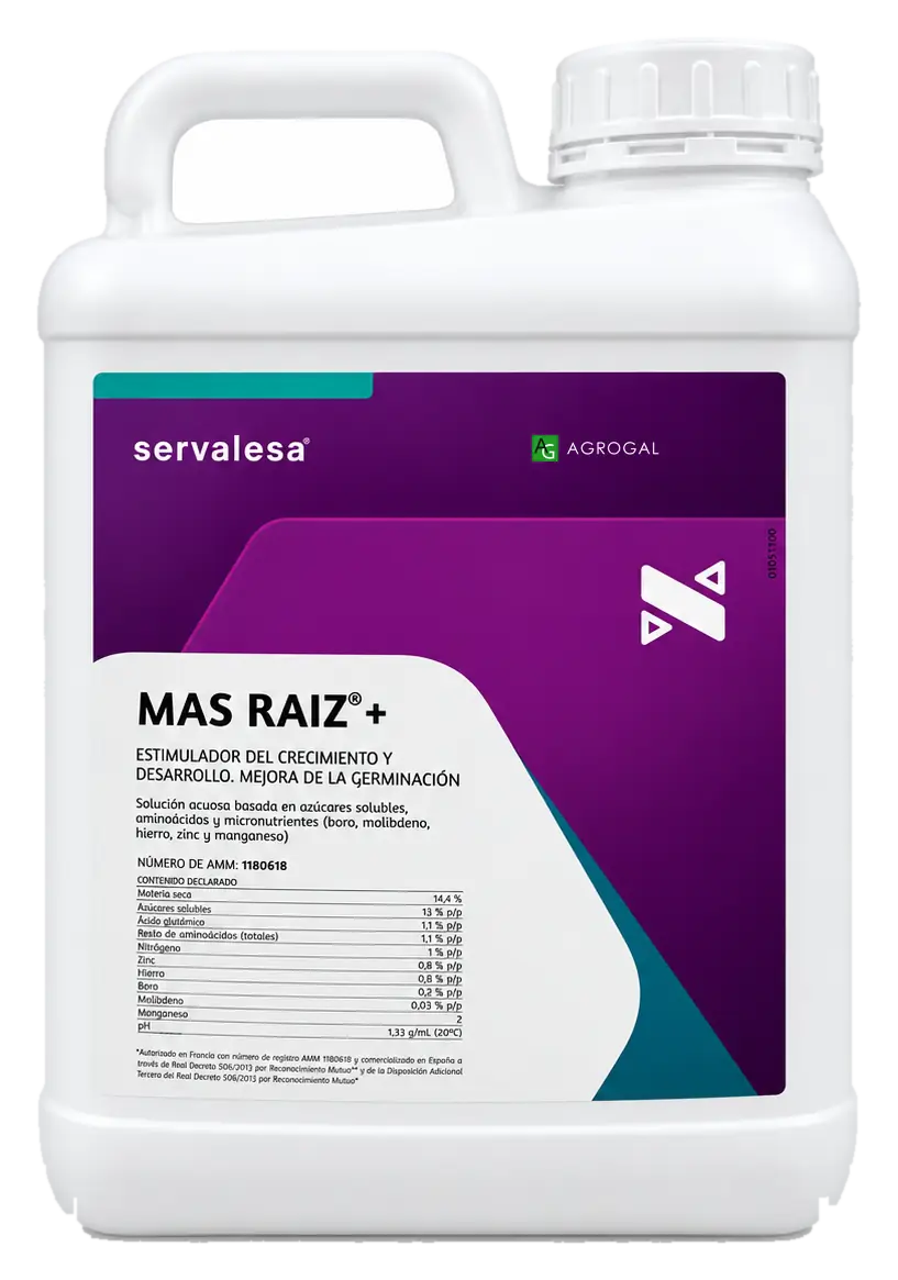 Envase de Mas Raiz+