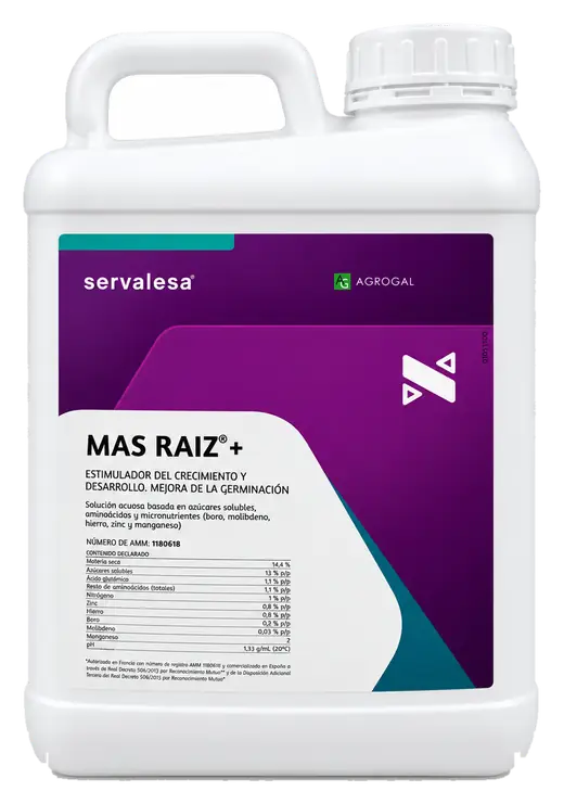 Envase de Mas Raiz+