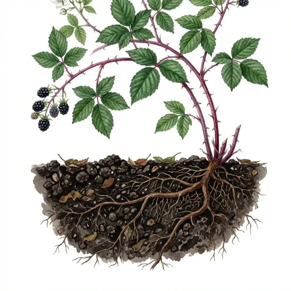 Suelo vivo: moras
