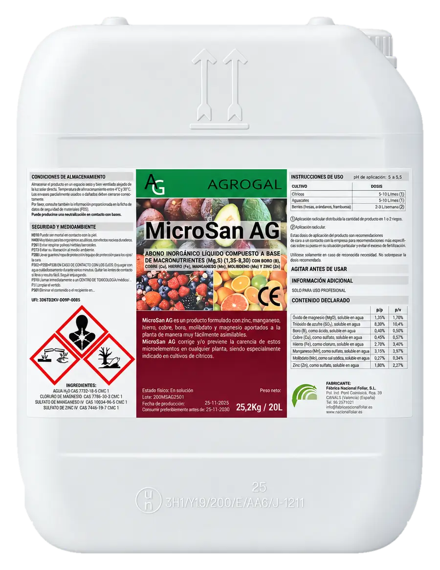 Envase de MicroSan AG