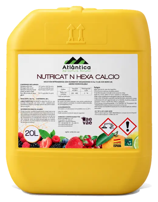 Envase de Nitro Hexa Ca