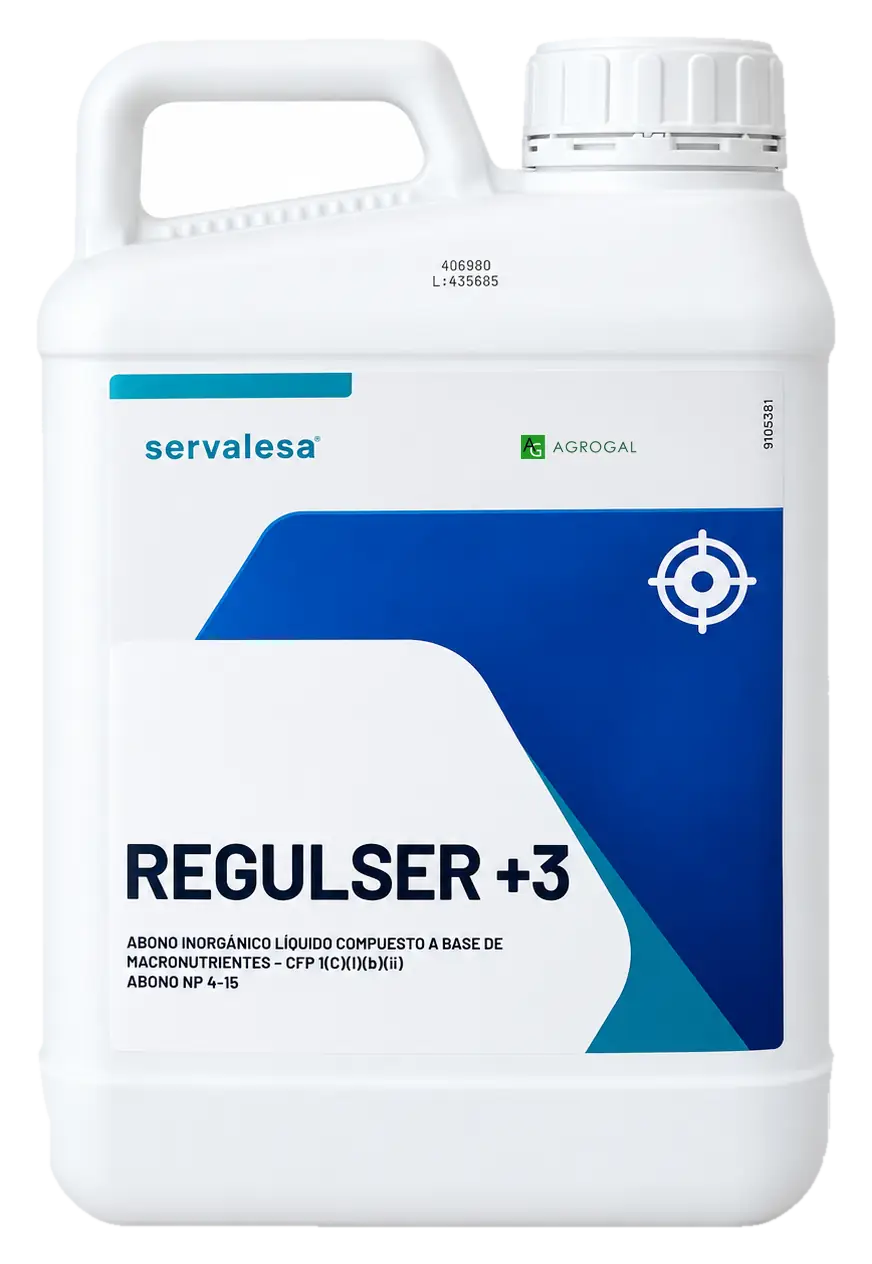 Envase de Regulser +3