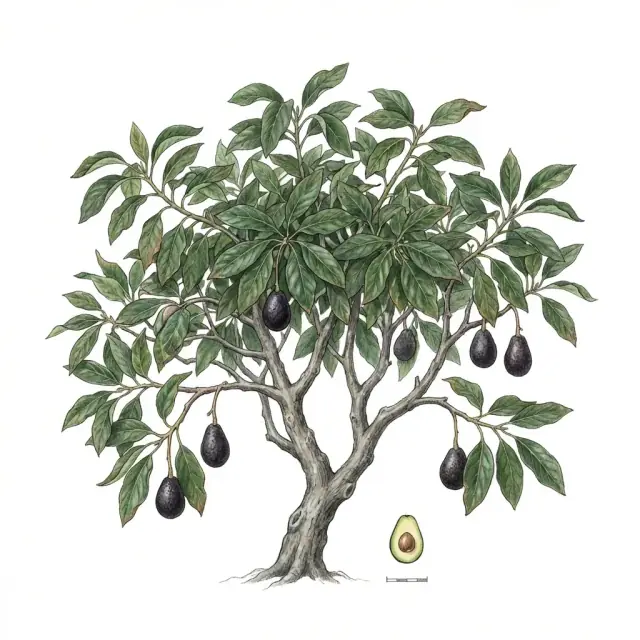 Aguacate: reposo