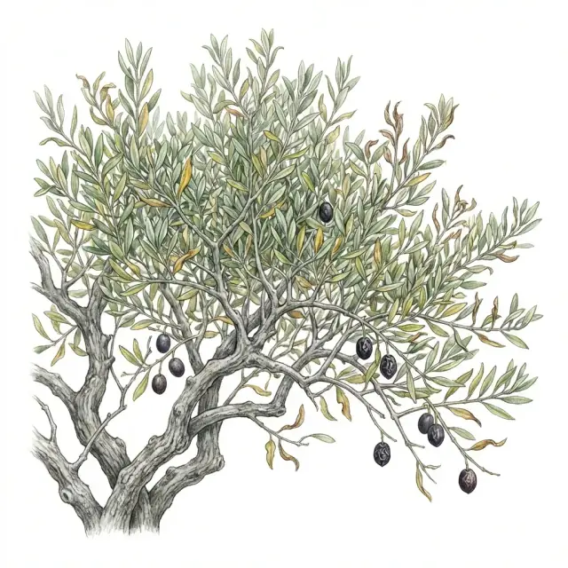 Olivo: senescencia