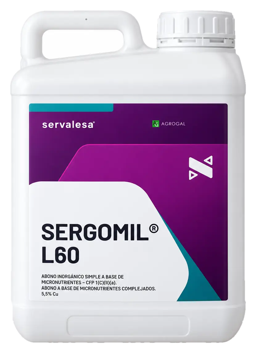 Envase de Sergomil L60