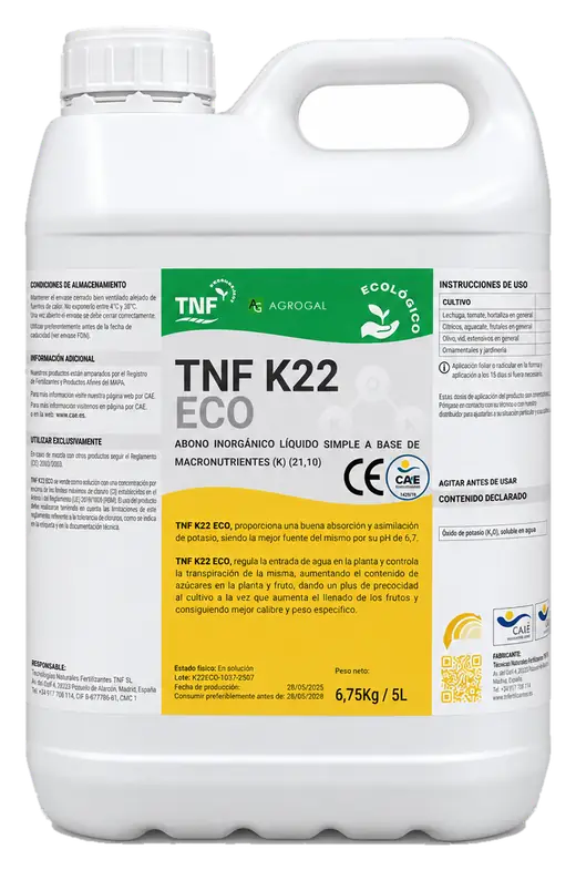 Envase de TNF K22 ECO
